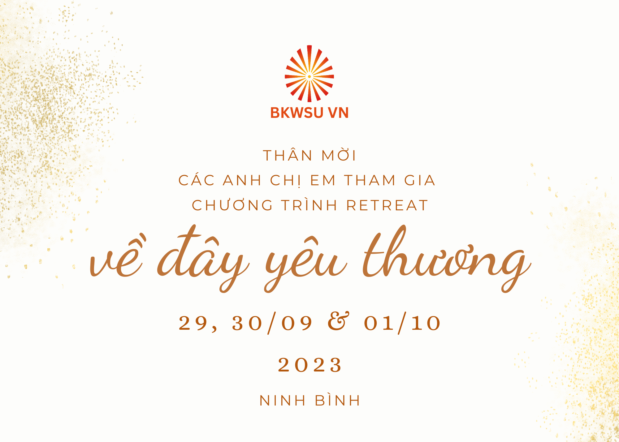 Về đây yêu thương , retreat Ninh Bình, 2023